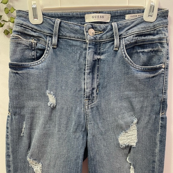 Guess Super High Rise Skinny Jeans - Picture 5 of 9
